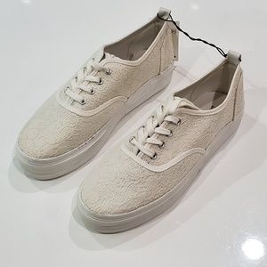 NWT Divided H&M Cream Wedding Dance Shoes US 8.5